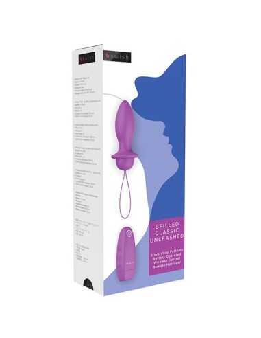 B Swish Bfilled Classic Vibrating Plug - MySexyShop.eu