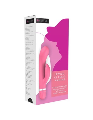 B Swish Bwild Classic Marine Rabbit Vibrator - MySexyShop.eu