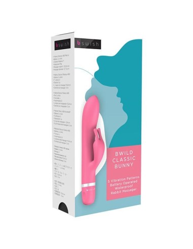 B Swish Massager Bwild Classic Bunny Framboise - MySexyShop