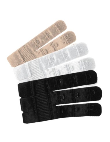 Bye Bra Flexible Bra Extenders 3 hook 3 pcs - MySexyShop.eu