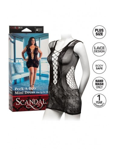 Mini Robe Calex Peek-A-Boo Taille Unique - MySexyShop