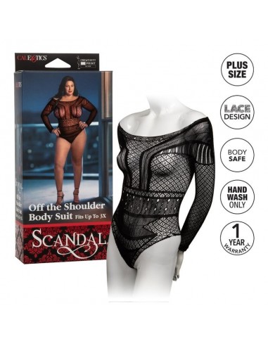 Calex Scandal Shoulder Body Suit | MySexyShop