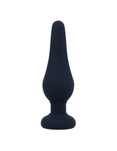 Intense anal plug pipo s silicone black 9.8 cm | MySexyShop (PT)