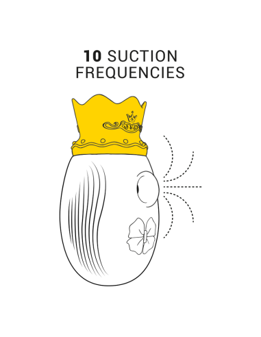 Intense Clit Stimulator 10 licking and suction frequencies - MySexyShop.eu