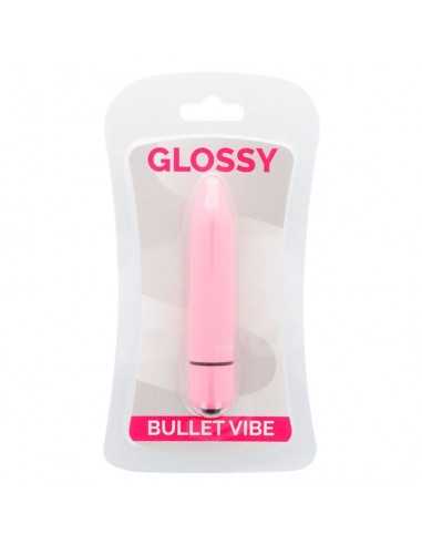 Glossy Thin Vibrador Rosa Intenso - MySexyShop