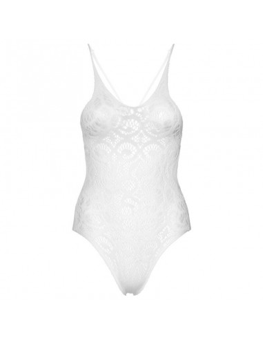 Leg Avenue Seamless Scroll Lace Teddy - MySexyShop.eu