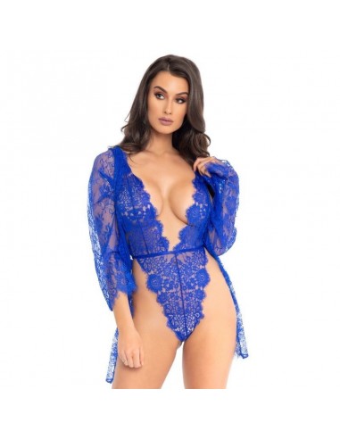 Leg Avenue Teddy and Robe - MySexyShop.eu