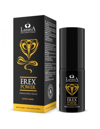 Erex power hard longer penis cream 30 ml | MySexyShop