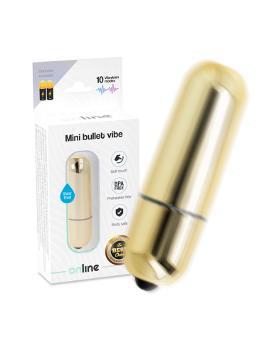 Mini Bullet Vibe En Ligne Argent - MySexyShop