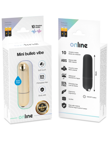 Mini Bullet Vibe En Ligne Argent - MySexyShop