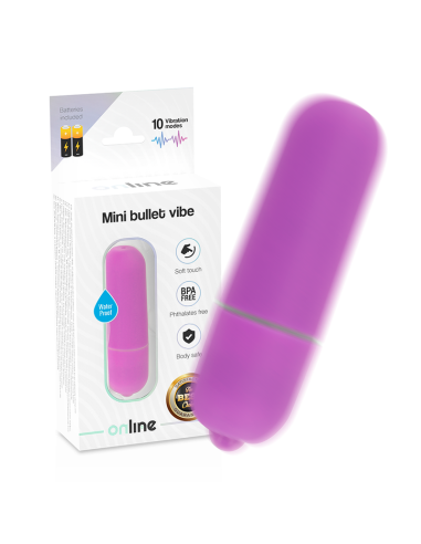 Mini Bullet Vibe En Ligne Argent - MySexyShop