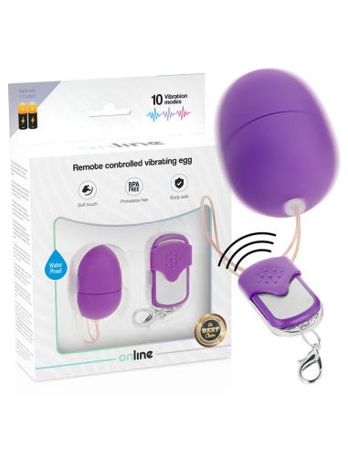 Online Remote Control Vibrating Egg - MySexyShop.eu