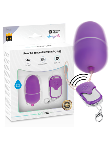 Online Remote Control Vibrating Egg - MySexyShop.eu
