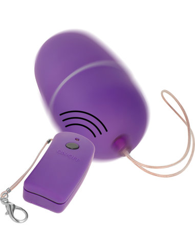 Euf Vibrant Télécommandé En Ligne Noir - MySexyShop