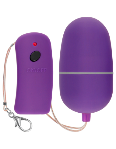 Euf Vibrant Télécommandé En Ligne Noir - MySexyShop