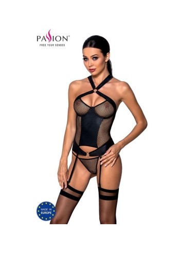 Passion Amanda Corset Eco Leather - MySexyShop.eu