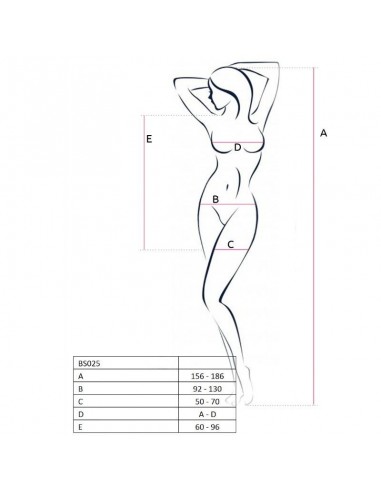Passion Bodystocking bs025 Dress Style - MySexyShop.eu