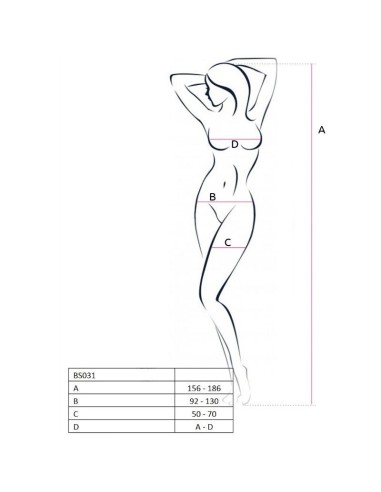 Passion Bodystocking bs031 - MySexyShop.eu
