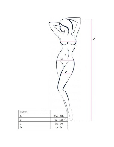 Passion Bodystocking bs032 - MySexyShop.eu