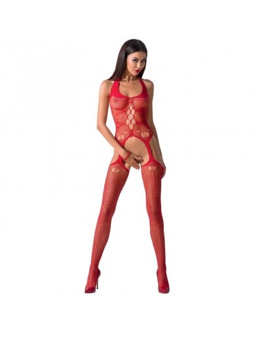 Passion Woman Bs059 Bodystocking Noir Taille Unique - MySexyShop