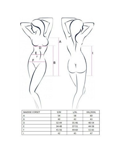 Passion Maddie Corset - MySexyShop.eu