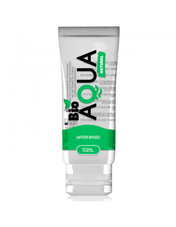 Bioaqua schmiermittel natürliche inhaltsstoffe wasserbasis 50 ml - MySexyShop.eu