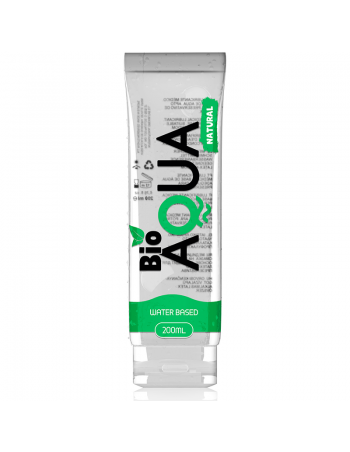Bioaqua lubricant natural ingredients water based 200 ml - MySexyShop (ES)