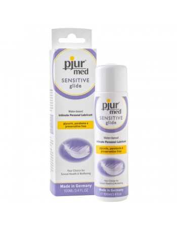 Pjur Med Sensitive Glide Lubrifiant Aqueuse 100 Ml - MySexyShop