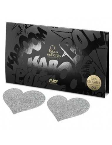 Bijoux Pezoneras Flash Corazón Oro - MySexyShop