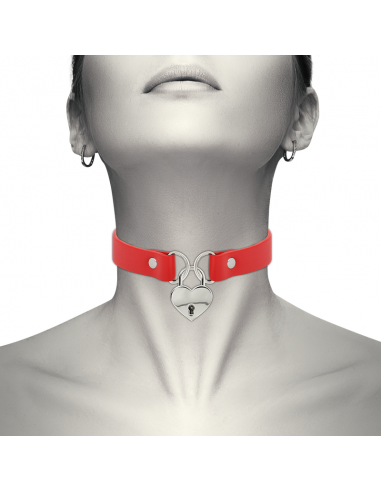 Coquette Hand Crafted Choker Keys Heart - MySexyShop.eu