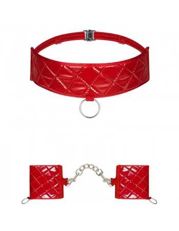 Obsessive Hunteria Cuffs And Choker | MySexyShop