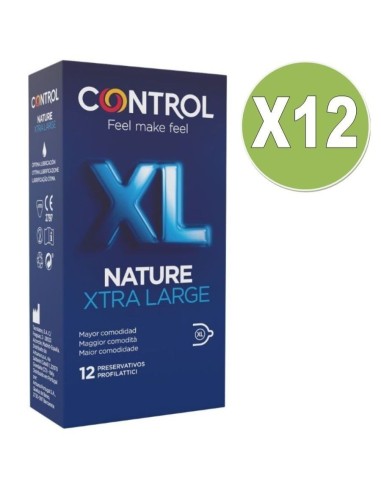 Control Adapta Nature Xl 12 Unid - MySexyShop