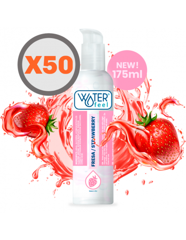 Waterfeel Strawberry Water Based Lubricant - MySexyShop.eu