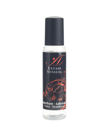 Extase Sensuel Lubrifiant Fraise Voyage - MySexyShop