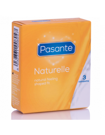 Pasante condom gama naturelle 3 unidadesPasante Naturelle Condoms - MySexyShop.eu
