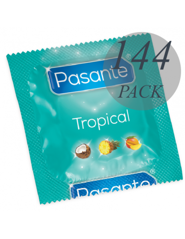 Pasante Preservativos Sabores Tropical 144 Unidades - MySexyShop