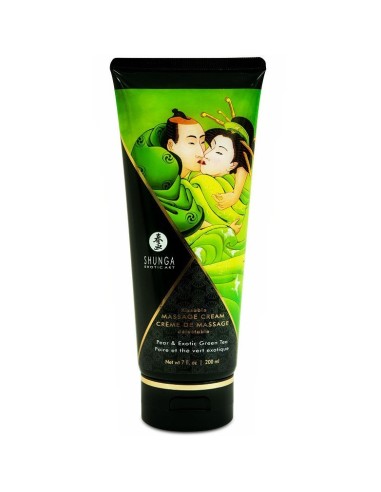 Shunga Massage Cream Kissable Amand Sweetness 200ml - MySexyShop