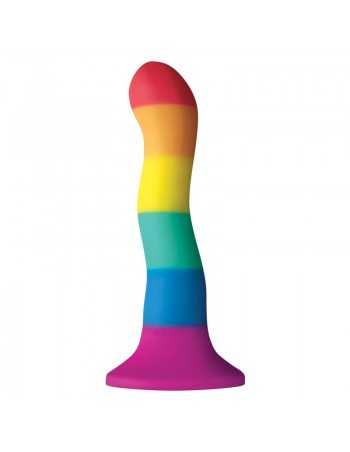 Pride Lgbt Flagge Dildo Welle 17 Cm - MySexyShop.eu