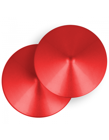 Ohmama Fetish Red Circle Nipple Covers | MySexyShop