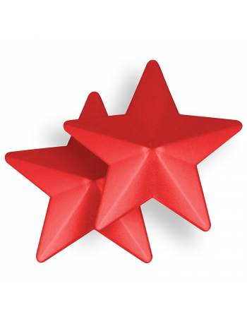 Ohmama Fetish Red Star Nipple Covers | MySexyShop