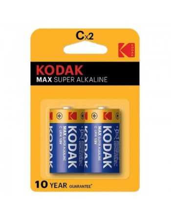 Kodak Max Alkaline Battery C Lr14 2 Unit - MySexyShop.eu