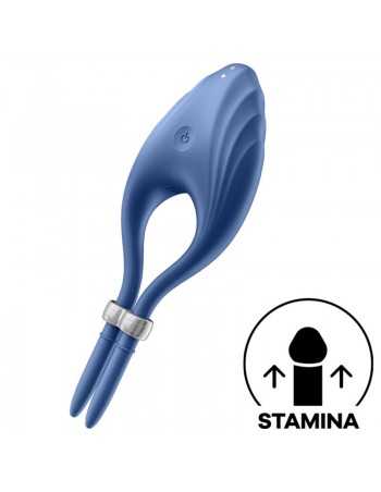 Satisfyer Duelist Ring Vibrator Blue - MySexyShop.eu