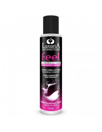 Luxuria feel anal water based lubricant 150 ml | MySexyShop