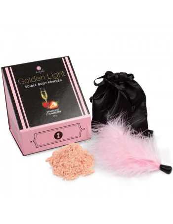 Secretplay Golden Light Kit Sparkling Strawberry Edible Powder