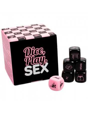Secretplay Dice, Play, Sex Dice Game (ES/EN/DE/FR/NL/PT/IT) - MySexyShop.eu