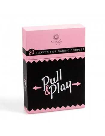 Secretplay Pull & Play Card Game (ES/EN/DE/FR/NL/PT/IT) - MySexyShop.eu