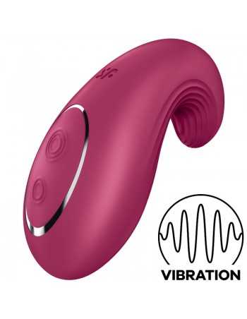 Satisfyer Dipping Delight Vibrador Lay-On Rojo - MySexyShop (ES)