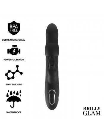 Brilly Glam Moebius Rabbit Vibrator & Rotator Watchme Wireless Technology Compatible -