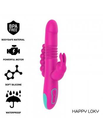 Happy Loky Donald Triple Stimulation: Anal, G-Spot & Clitoral