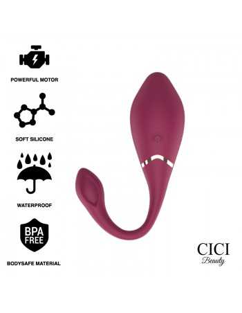 Cici Beauty Premium Silicone Egg Vibrator Remote Control - MySexyShop.eu